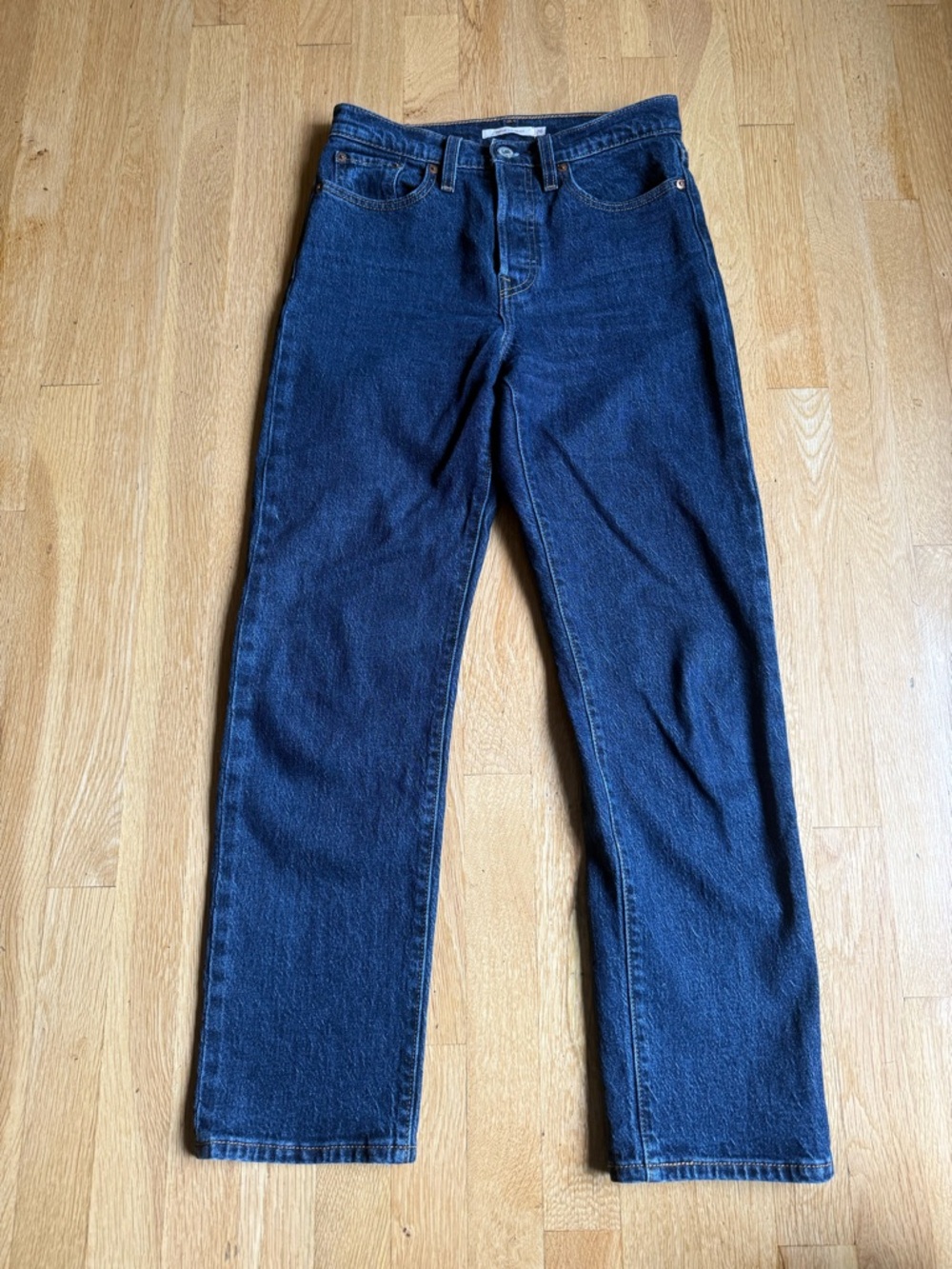 Levi’s Dark Blue Straight Leg Jeans